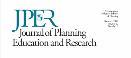 Journal of Planning Education and Research cover extract