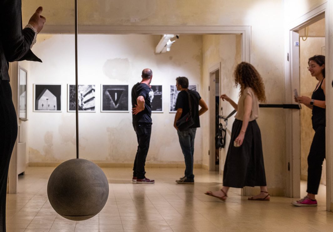 Image of visitors enjoying the exhibition